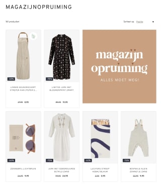 Tot 85% korting in de magazijnopruiming van ZUSSS