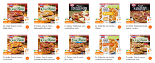 Alle Dr. Oetker Casa di Mama of La Mia Familia voor €2 bij de AH