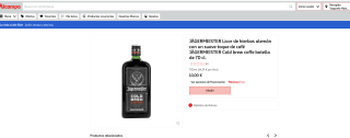 JÄGERMEISTER Cold brew coffe Licor de hierbas alemán con un suave toque de café por