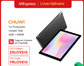 Chuwi HiPad X - Global 6GB 128GB por 136€