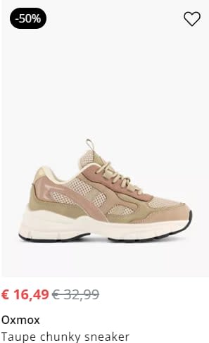 Tot 50% korting op heel veel schoenen bij vanHaren