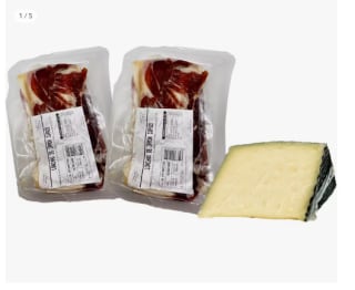 Lonchas de Jamon Curado Gran Reserva La Jaula 1 kg + Queso de Regalo por 7.81€