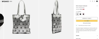 Bolsa shopper metalizada por 8,10€