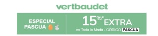 15% EXTRA en compras a partir de 3 artículos en toda la selección moda