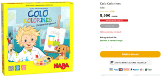 Juego de Mesa Colo Colorines por 10€