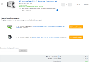 Bax-Shop korting code voor 7,5% korting op alles