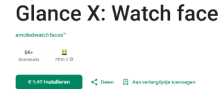 13 gratis Watchfaces Watch face voor Android