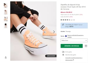 Zapatillas Converse Chuck Taylor All Star Lift Hi por 29,80€