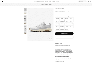 Zapatillas Nike Air Max SC a tan solo 62,99€