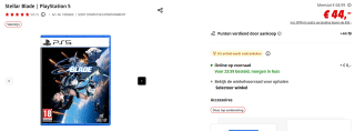 Stellar Blade voor €44 bij de MediaMarkt