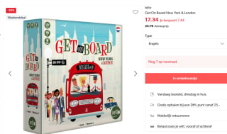 Iello Get On Board New York & London voor €17,34 bij Wehkamp