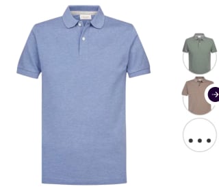 Profuomo Piqué Poloshirt voor €39,95 bij ibood