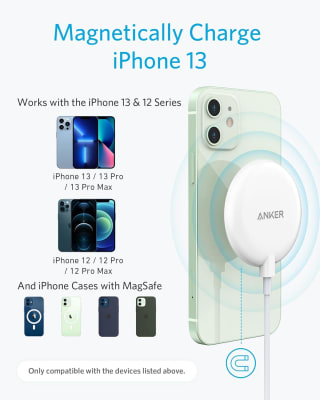 Anker 313 Magnetische draadloze oplaadpad,voor €13,99 bij Amazon