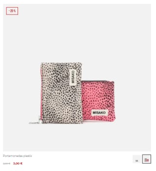 Segundas rebajasRebajas en Misako hasta -90%, accesorios desde 1€ y más cositas