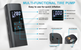 Bomba de Aire Portátil por solo 29,90€