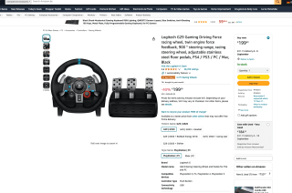 Logitech G29 Driving Force Warehouse Amazon por solo 199€