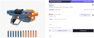 Festival de marcas Hasbro hasta 60% + 10% EXTRA descuento en Miravia