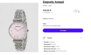 Reloj para Mujer Emporio Armani GIANNI por 105€