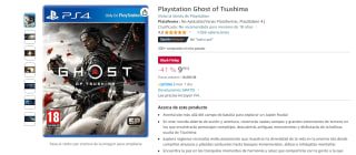 Videojuego PS4 Ghost of Tsushima por 9,99€