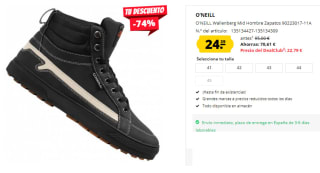 Zapatillas para Hombre O'NEILL Wallenberg Mid por 24.29€