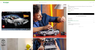 Máquina del Tiempo de Regreso al futuro Lego 10300 por solo 159,99€