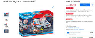 30% Extra descuento en Playmobil en Carrefour grandes ofertas
