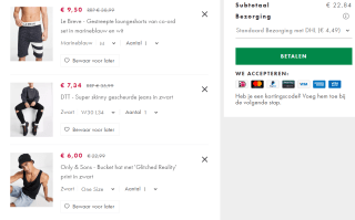 40% extra korting op ASOS sale