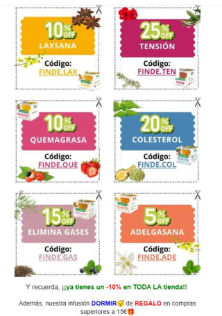 Hasta 25% dto para suscriptores desde Susaron