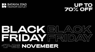 Extra korting + gratis cocktail bij Batavia Stad Lelystad