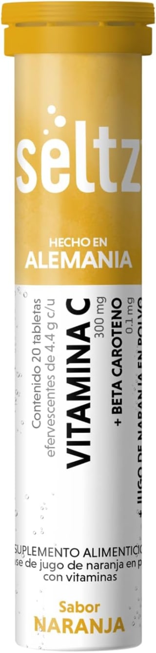 Vitamina C Seltz Tabletas Efervescentes por $73 | Descuento Amazon