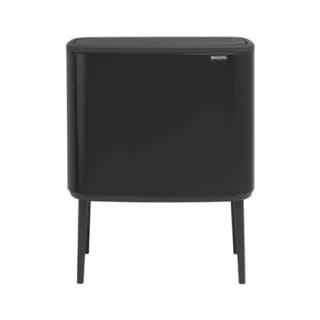 Brabantia Bo Touch Bin Prullenbak - 3 x 11 l - Matt Black voor €140,25 dmv code bij FonQ