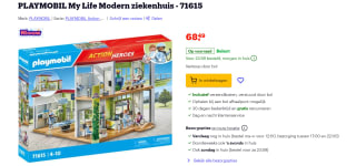 PLAYMOBIL My Life Modern ziekenhuis voor €68,49 bij Bol
