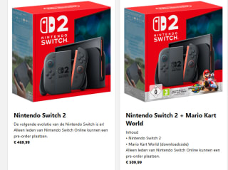 Pre-order nu de Nintendo Switch 2 in de Nintendo eShop voor €469,99