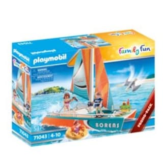 Playmobil Family Fun Catamarán por 10,80€.