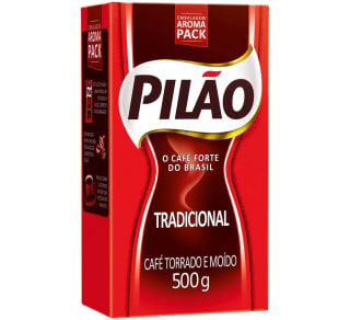 Café Torrado e Moído da marca Pilão de 500g - R$ 16,99