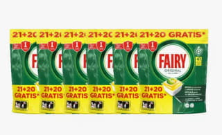 246 cápsulas Fairy Original Todo En Uno por 29,67€