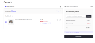 Funko Pop Movies: Jurassic World: Dominion - Ghost por 7.7€