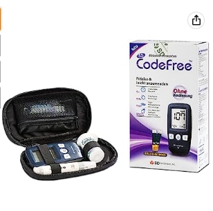Medidor de glucosa en sangre Codefree Kit SD por 4.99€