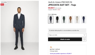Traje Jack & Jones Premium JPRCOSTA SUIT SET por 46,74€