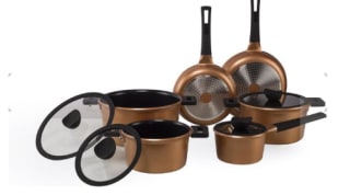 The White Series - Moderne pannenset - 14 delig - voor €109,95 bij Dagknaller