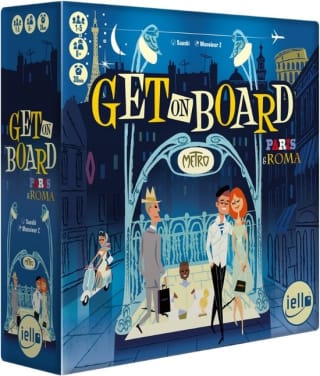 Get On Board: Parijs & Rome - Bordspel voor €16,02 bij Bol.com