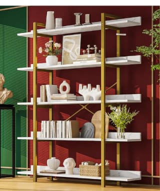 Mueble organizador 5 niveles por $1,899.99 en Amazon con cupón