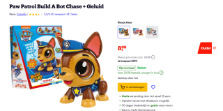 Build a Bot – PAW Patrol Skye voor €8,99 bij Bol