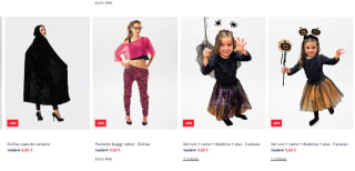 Descuento de -20% en los disfraces (online) desde 1€