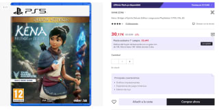 Juego PS5 Kena: Bridge of Spirits Deluxe Edition por 18.17€