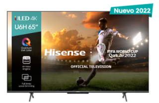 Pantalla Hisense 65" 65U6H por $12,999 en Liverpool