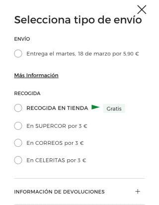 Bolso de lentejuelas por 13,99€.