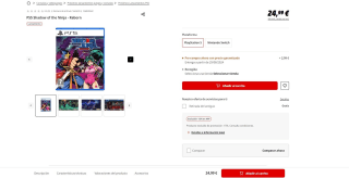 Juego para PS5 Shadow of the Ninja - Reborn por 22,31€.