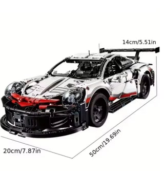 Set bloques de construcción 1580 piezas coche técnico RSR por solo 13,09€