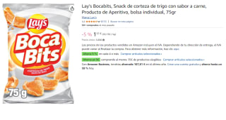 10 Bolsas de Cortezas de trigo Bocabits Matutano 75 g. por 9.3€